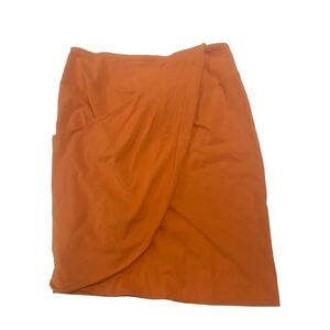 Orange Vintage Tulip Skirt